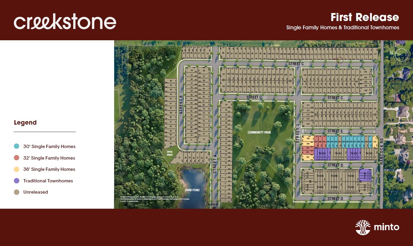 Creekstone - Site Plan